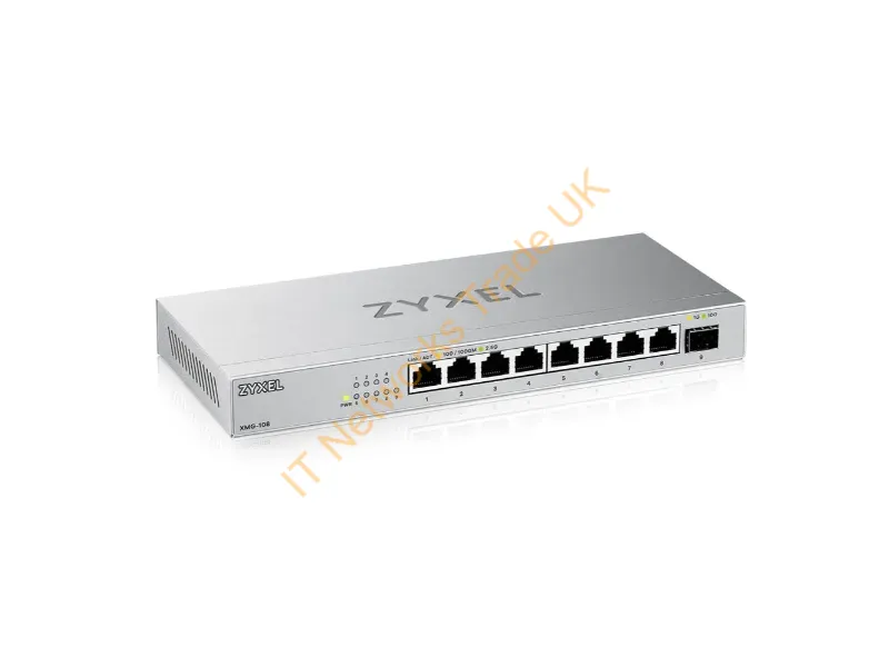 XMG-108-ZZ0101F - Zyxel Switch 8-port 10/100/1000 XMG-108-ZZ0101F