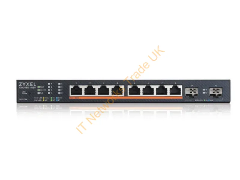 XMG1915-10EP - Zyxel Xmg1915-10Ep Managed L2 2.5G Ethernet (100/1000/2500) Power Over Ethernet (Poe)