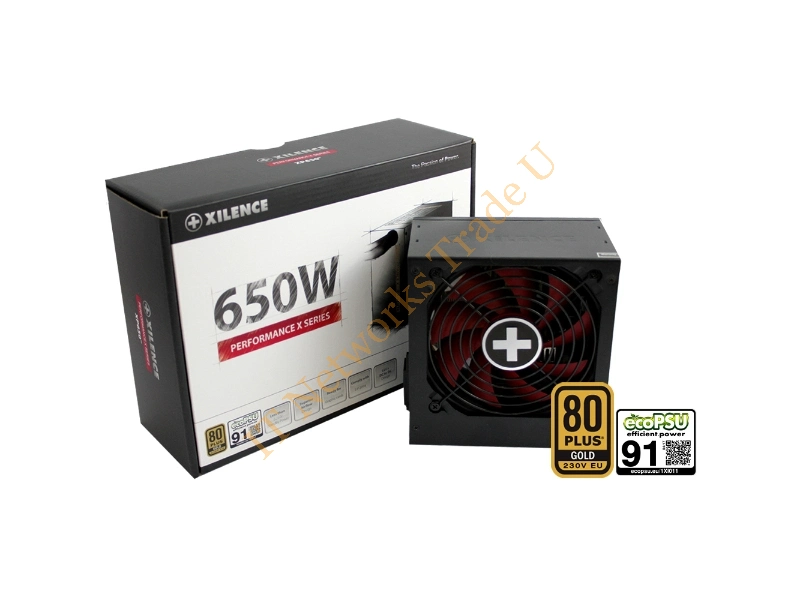 XN072 - Xilence XP650R9 650W ATX Black,Red power supply unit