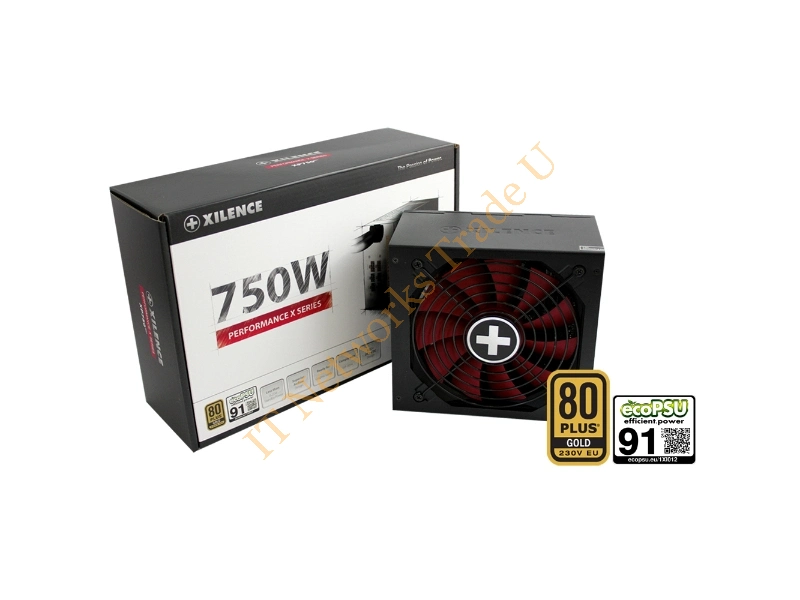 XN073 - Xilence XP750MR9 750W ATX Black,Red power supply unit