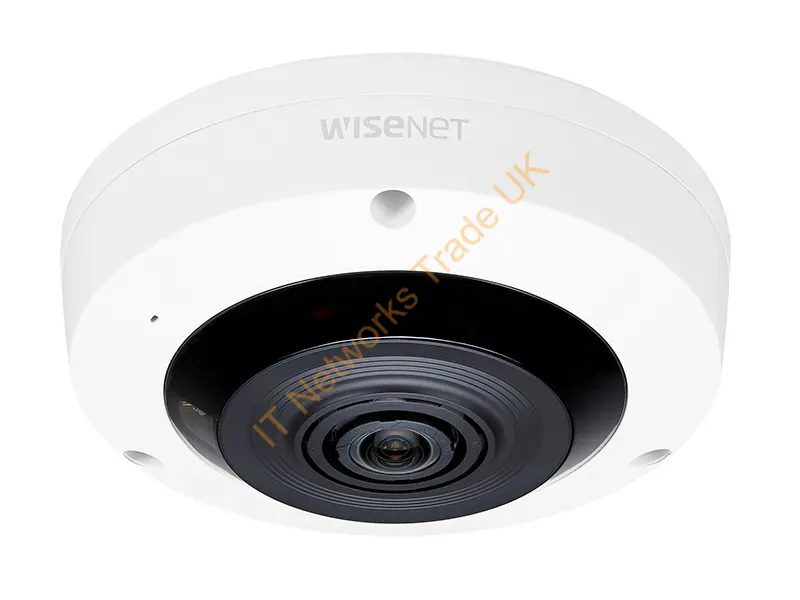 XNF-8010RW - Hanwha X-Series Indoor Ir Fisheye 6Mpcmos Sensor, 2048X2048@ 30Fps With Wdr