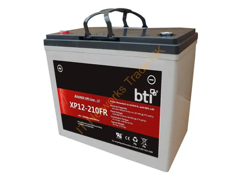 XP12-210FR-BTI - Bti Xp12-210Fr-Bti 12V 225W 51.6Ah