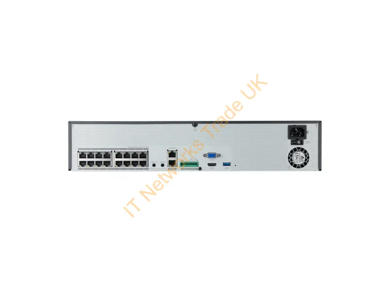 XRN-1620SB1 - Hanwha Xrn-1620Sb1 Network Video Recorder Black