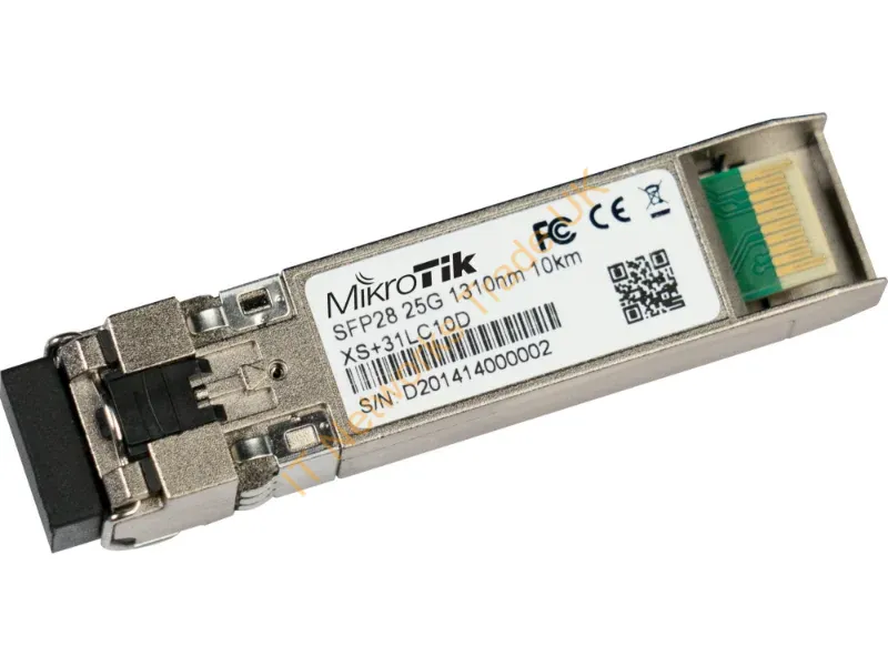 XS+31LC10D - Mikrotik XS+31LC10D network transceiver module Fiber optic 25000 Mbit/s SFP28 1310 nm