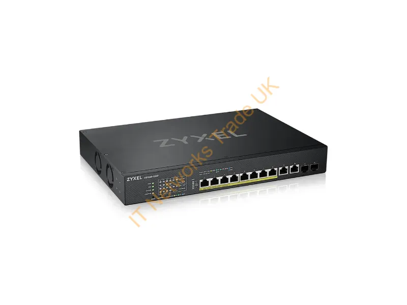XS1930-12HP - Zyxel Xs1930-12Hp Network Switch Managed L3 10G Ethernet (100/1000/10000) Power Over Ethernet (Poe) Black