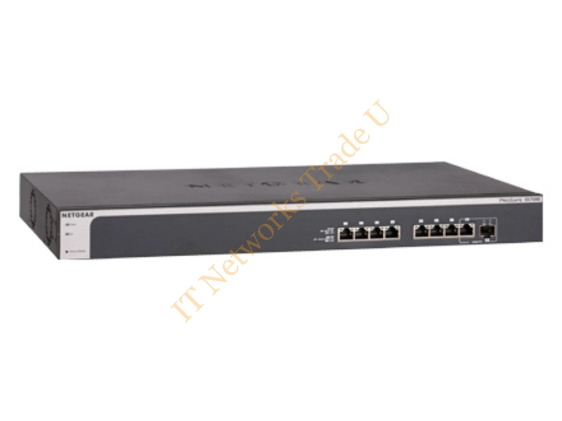 XS708E-200NES - Netgear XS708E Managed network switch L2 10G Ethernet (100/1000/10000) Black