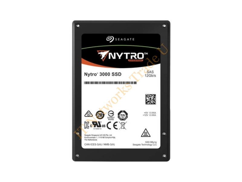 XS800LE10013 Seagate 800GB Enterprise Multi-Level Cell (MLC) SAS 12Gb/s 2.5-inch Solid State Drive SSD Storage