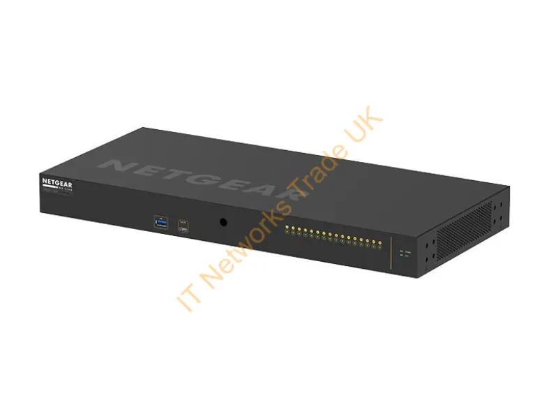 XSM4216F-100NAS - Netgear Av Line M4250-16Xf 16X1G/10G Mgd Swch Managed L2/L3 1U Black