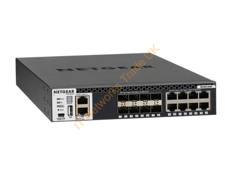 XSM4316S-100NES - Netgear M4300-8X8F Managed network switch L3 10G Ethernet (100/1000/10000) 1U Black