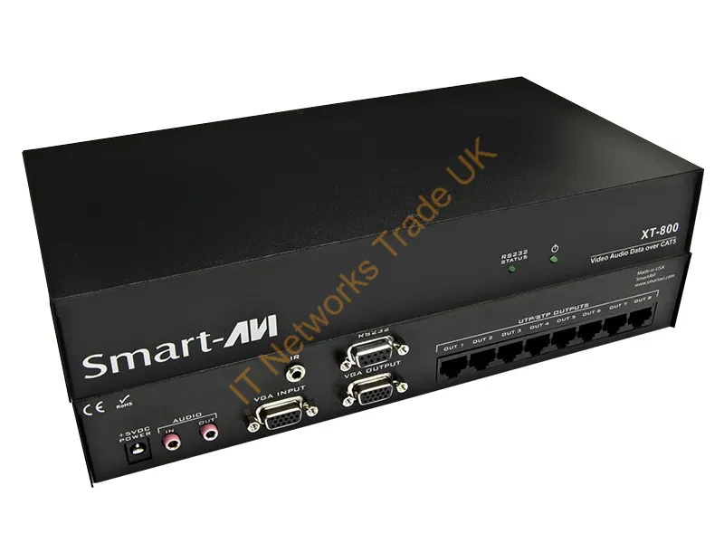XT-TX800S - Smart-Avi Xt-Tx800S Av Extender Av Transmitter Black
