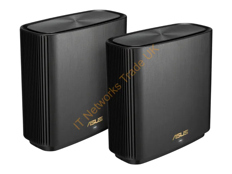 XT9(B-2-PK) - Asus Zenwifi Xt9 Tri-Band (2.4 Ghz / 5 Ghz / 5 Ghz) Wi-Fi 6 (802.11Ax) Black 4 Internal