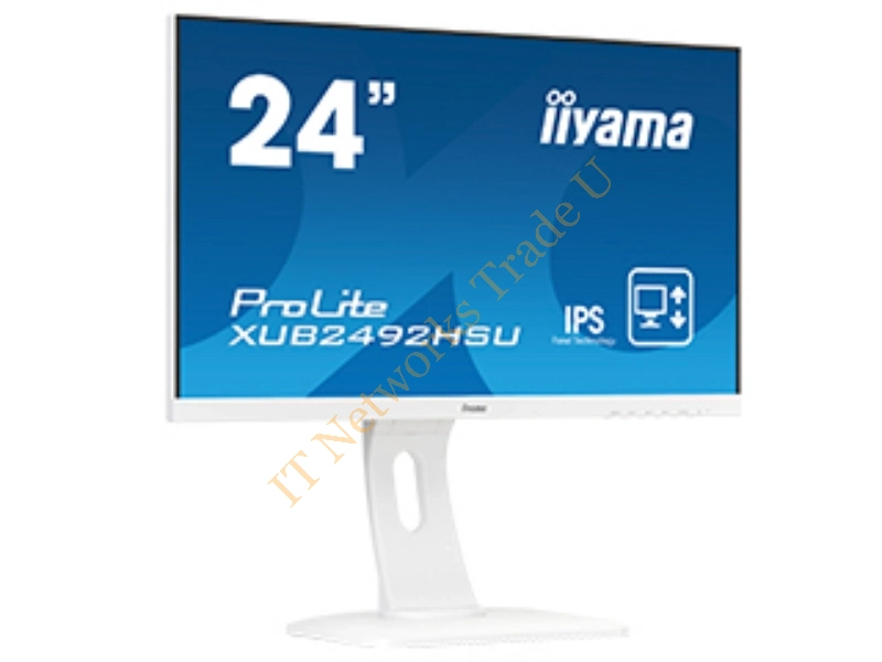 XUB2492HSU-W1 - iiyama ProLite XUB2492HSU-W1 23.8" Full HD LED Matt Flat White computer monitor LED display