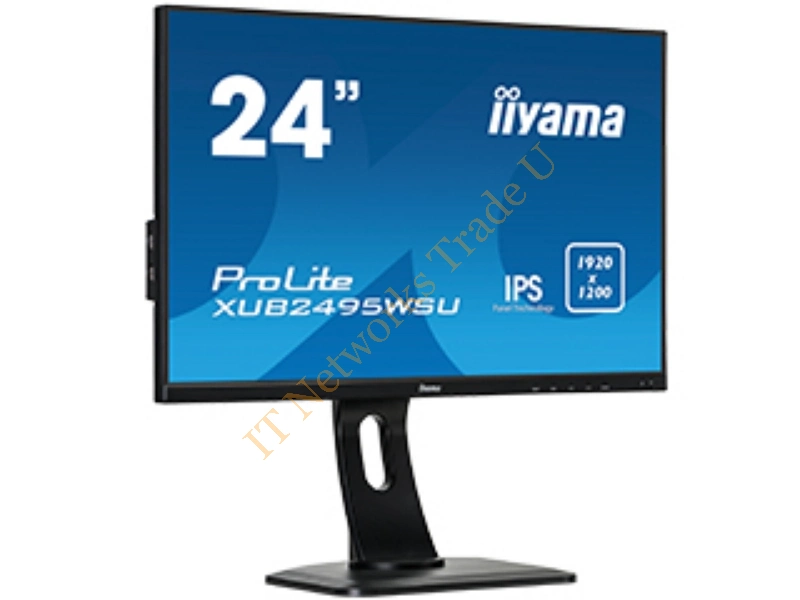 XUB2495WSU-B1 - iiyama ProLite XUB2495WSU-B1 24.1" Full HD LED Flat Black computer monitor