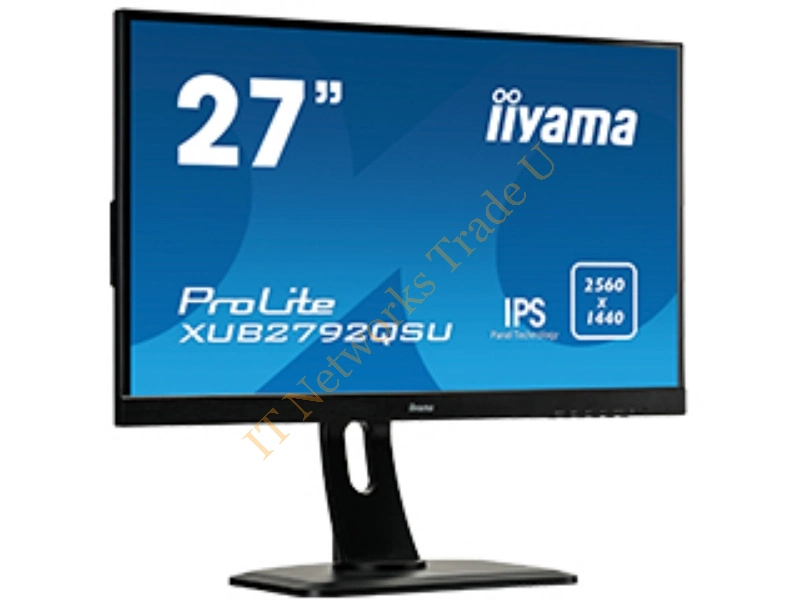 XUB2792QSU-B1 - iiyama ProLite XUB2792QSU-B1 27" 2K Ultra HD LED Matt Flat Black computer monitor LED display