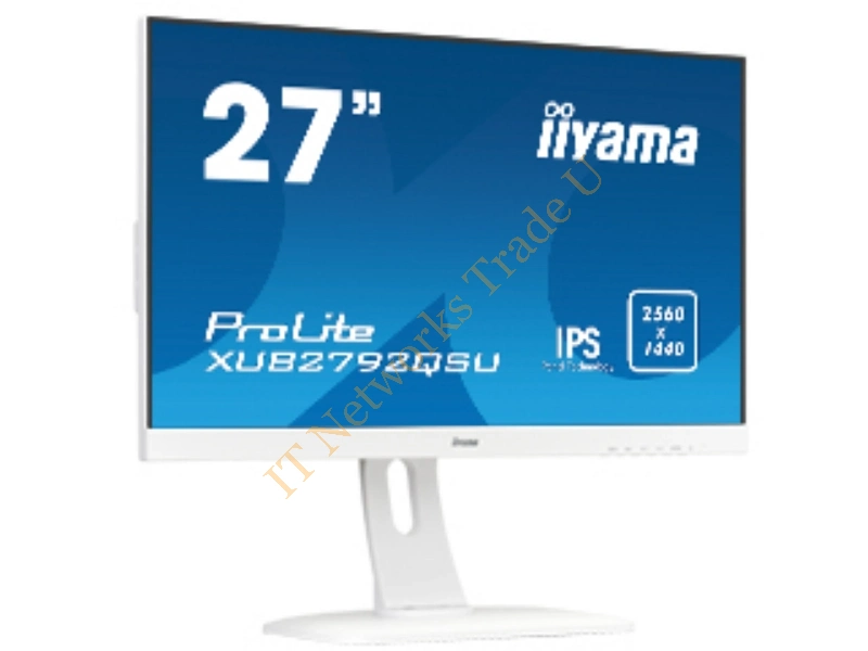XUB2792QSU-W1 - iiyama ProLite XUB2792QSU-W1 27" 2K Ultra HD LED Matt Flat White computer monitor LED display