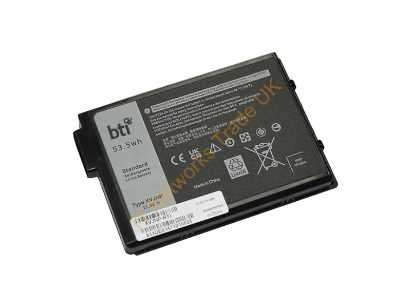 XVJNP-BTI - Bti Xvjnp- Industrial Rechargeable Battery Lithium-Ion (Li-Ion) 4457 Mah 11.4 V