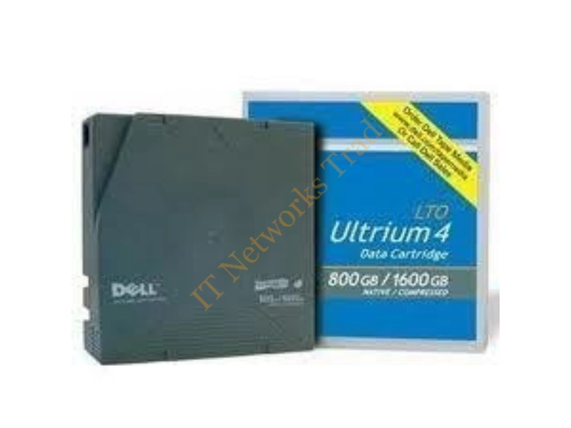 XW259 Dell 800GB/1600GB LTO Ultrium 4 Tape Media for PowerVault LTO-4-120 Tape Drive Storage