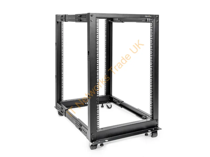 Y10E023-B1 - Rocstor Y10E023-B1 Rack Cabinet 18U Freestanding Rack Black