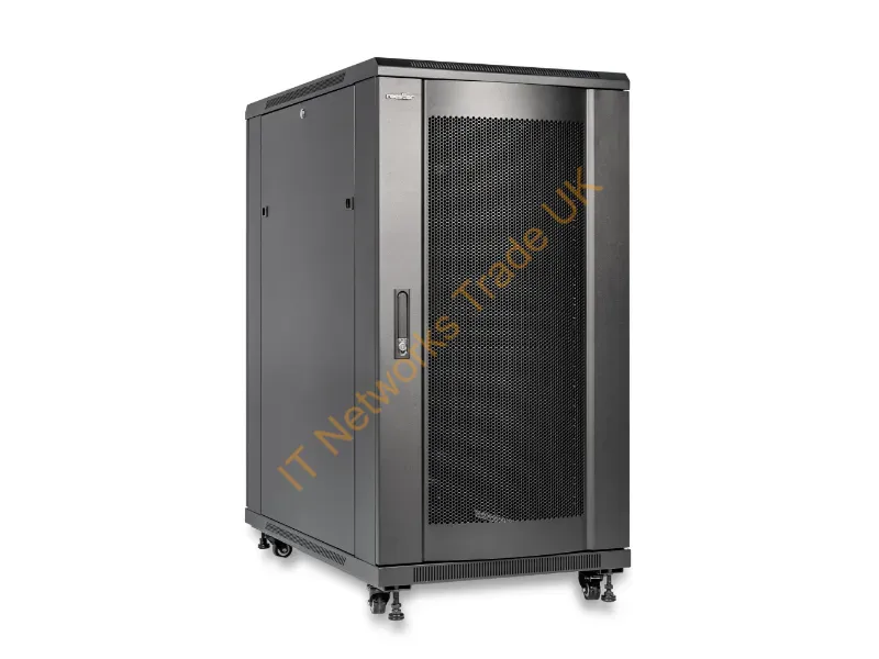 Y10E040-B1 - Rocstor Y10E040-B1 Rack Cabinet 22U Freestanding Rack Black
