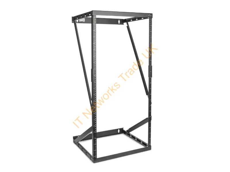 Y10E041-B1 - Rocstor Y10E041-B1 Rack Cabinet 22U Wall Mounted Rack Black