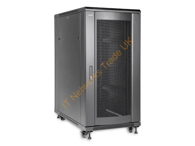 Y10E064-B1 - Rocstor Y10E064-B1 Rack Cabinet 25U Freestanding Rack Black