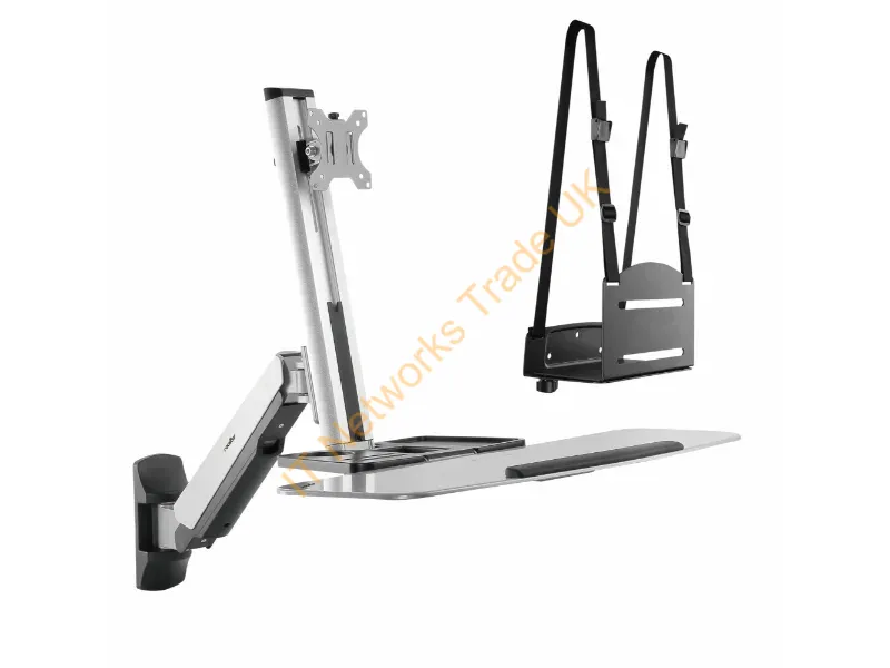 Y10N028-S1 - Rocstor Y10N028-S1 Monitor Mount / Stand 32" Desk Black, Silver