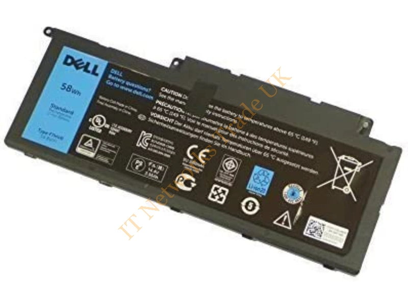 Y1FGD Dell 4-Cell 58WHr 14.8V Battery for Inspiron 15-7537 Laptop Battery