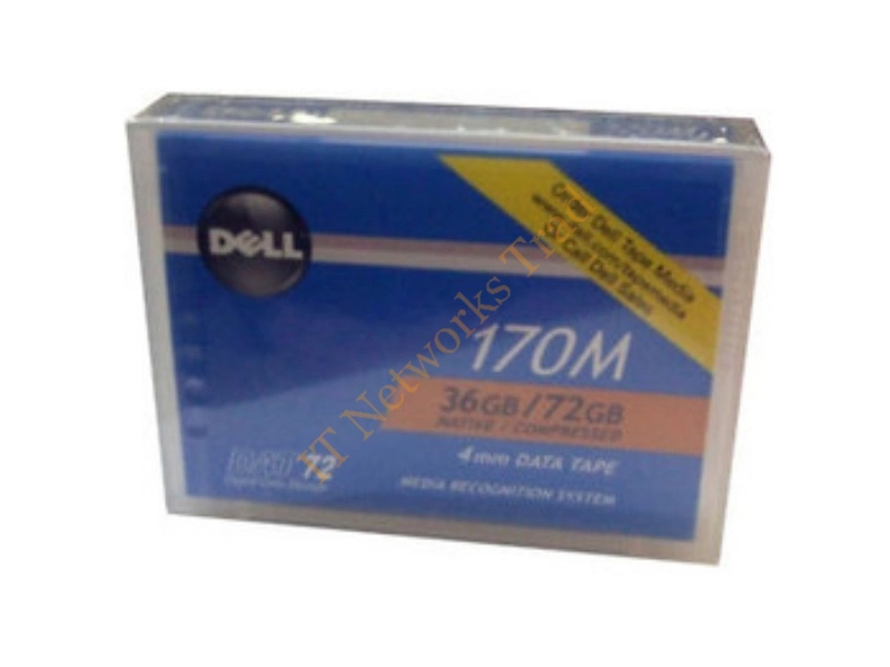 Y3745 Dell 36GB/72GB Tape Media for PowerVault 100T/114T Tape Drive Storage