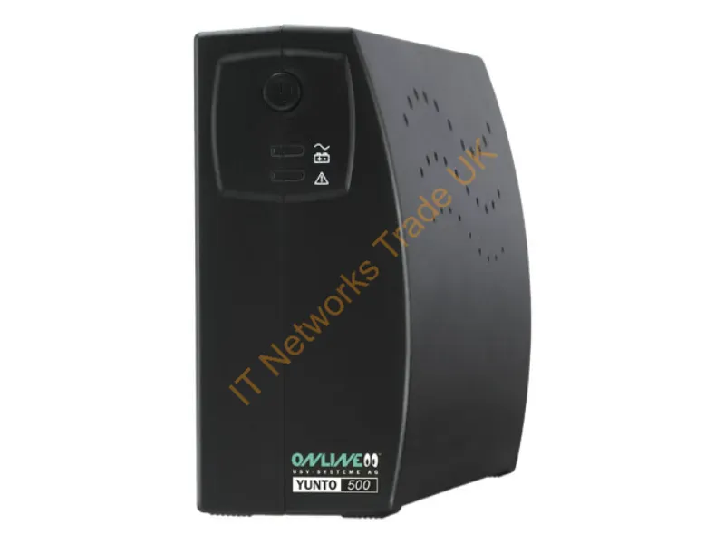 Y500 - ONLINE USV-Systeme YUNTO 500 Line-Interactive 500VA 3AC outlet(s) Compact Black uninterruptible power supply (UPS)