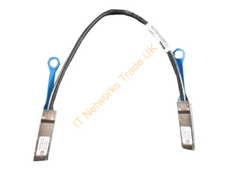 Y97VT - Dell Y97Vt Infiniband/Fibre Optic Cable 19.7" (0.5 M) Qsfp28 Black