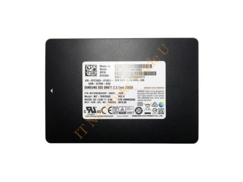 YCX65 Dell 256GB SATA 6Gb/s 2.5-inch Solid State Drive SSD Storage