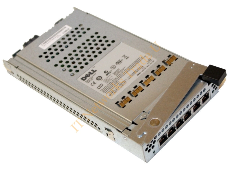 YJ015 Dell PowerConnect 5316M 6-Port 6 x 10/100/1000 Gigabit Ethernet Switch Module for PowerEdge 1855 Networking Accessory