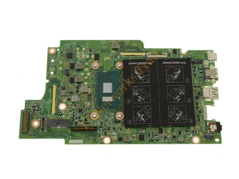 YKP87 Dell System Board with Intel I5-6200U 2.3GHz CPU for Inspiron 13 5368 Laptop Laptop Motherboard