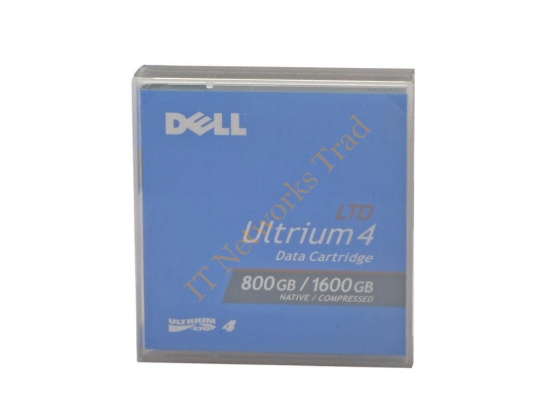 YN156 Dell 800GB(Native) / 1.6TB(Compressed) LTO Ultrium 4 1/2-inch Tape Media Cartridge Tape Drive Storage