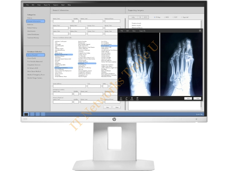 Z0A71A4#ABU - HP HC240 Healthcare Edition 24" Full HD LED White computer monitor