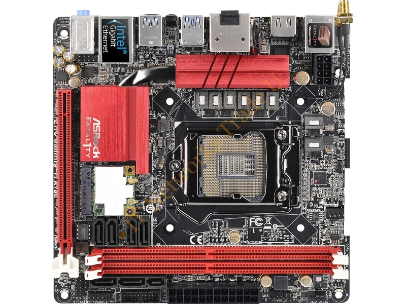 Asrock FATAL1TY Z170 GAMING-ITX/AC IntelZ170 LGA 1151 (Socket H4) Mini ITX motherboard