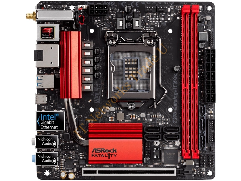 Asrock Fatal1ty Z270 Gaming-ITX/ac IntelZ270 LGA 1151 (Socket H4) Mini ITX