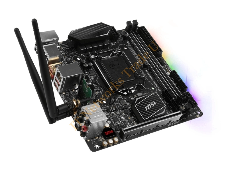 MSI Z270I Gaming Pro Carbon AC Intel Z270 LGA 1151 (Socket H4) Mini ITX