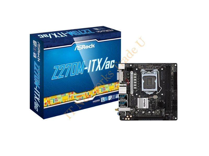 Asrock Z270M-ITX/ac IntelZ270 LGA 1151 (Socket H4) Mini ITX