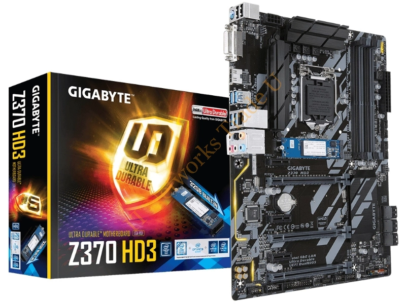 Gigabyte Z370 HD3-OP IntelZ370 Express LGA 1151 (Socket H4) ATX motherboard