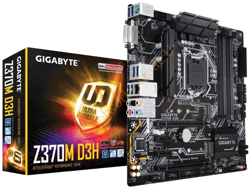 Gigabyte Z370M D3H IntelZ370 LGA 1151 (Socket H4) Micro ATX