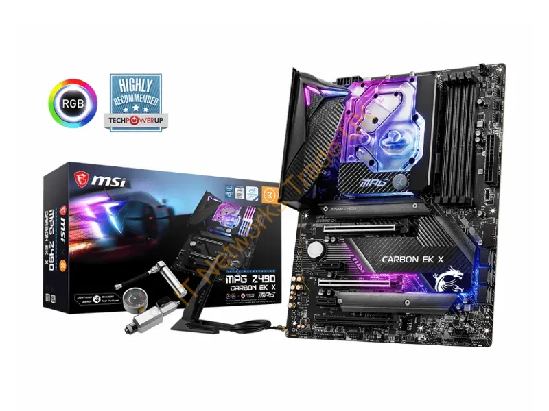 Z490CABEKX - Msi Mpg Z490 Carbon Ek X Intel Z490 Lga 1200 (Socket H5) Atx
