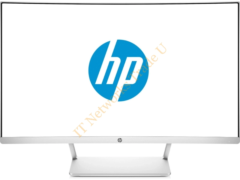 Z4N74AA#ABU - HP 27 Curved Display 27" Full HD LED Silver, White computer monitor