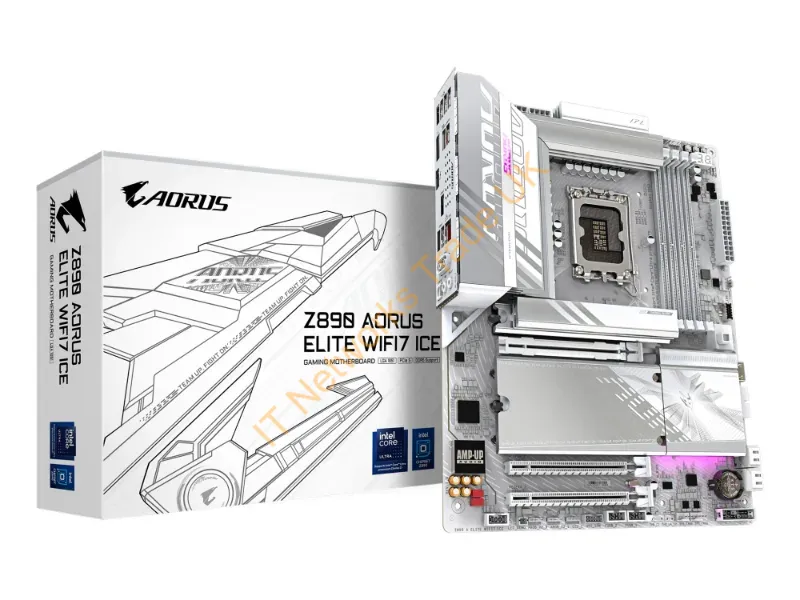 Z890AELITEWF7ICE - Gigabyte Z890 Aorus Elite Wifi7 Ice Intel Z890 Lga 1851 (Socket V1) Atx