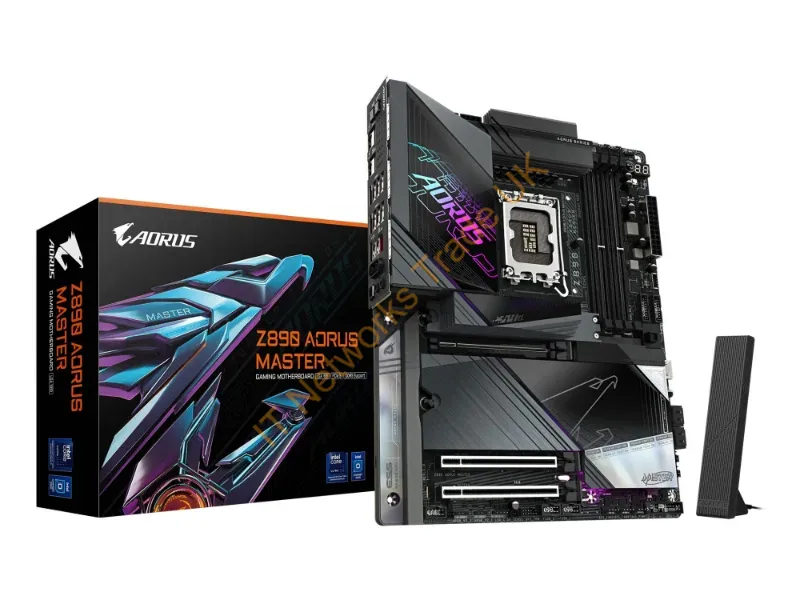 Z890AORUSMASTER - Gigabyte Z890 Aorus Master Motherboard Intel Z890 Lga 1851 (Socket V1) Atx