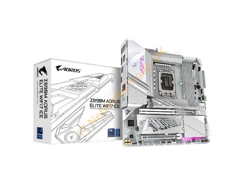 Z890MAELITEWF7ICE - Gigabyte Z890M Aorus Elite Wifi7 Ice Intel Z890 Lga 1851 (Socket V1) Atx