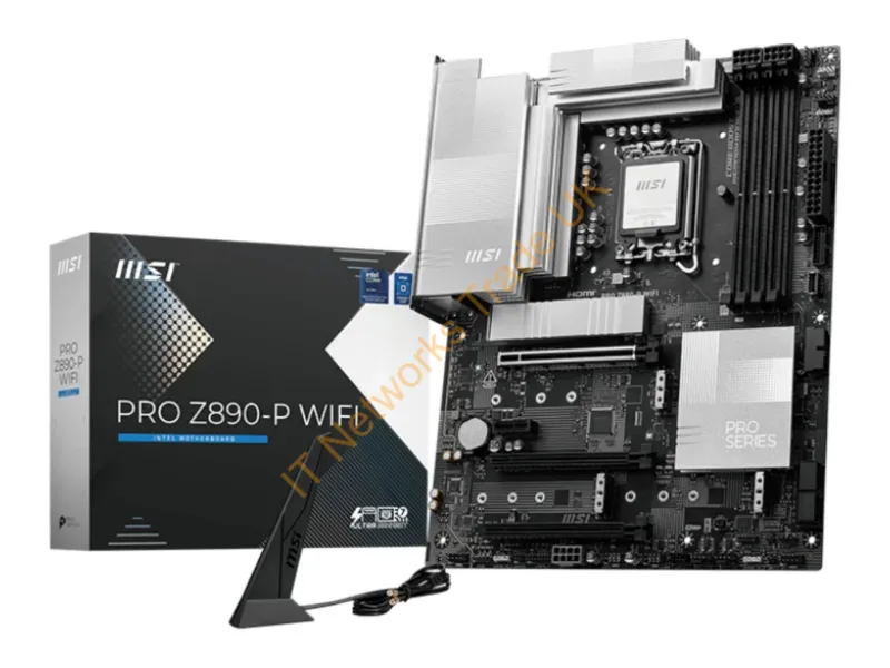 Z890PWIFI - Msi Pro Z890-P Wifi Motherboard Intel Z890 Lga 1851 (Socket V1) Atx