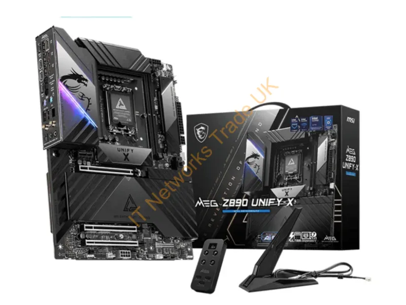 Z890UNIFYX - Msi Meg Z890 Unify-X Motherboard Intel Z890 Lga 1851 (Socket V1) Atx