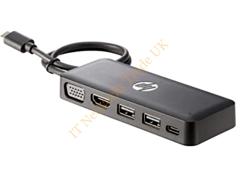 Z9G82UT HP 5-Port USB Type-C Travel Hub