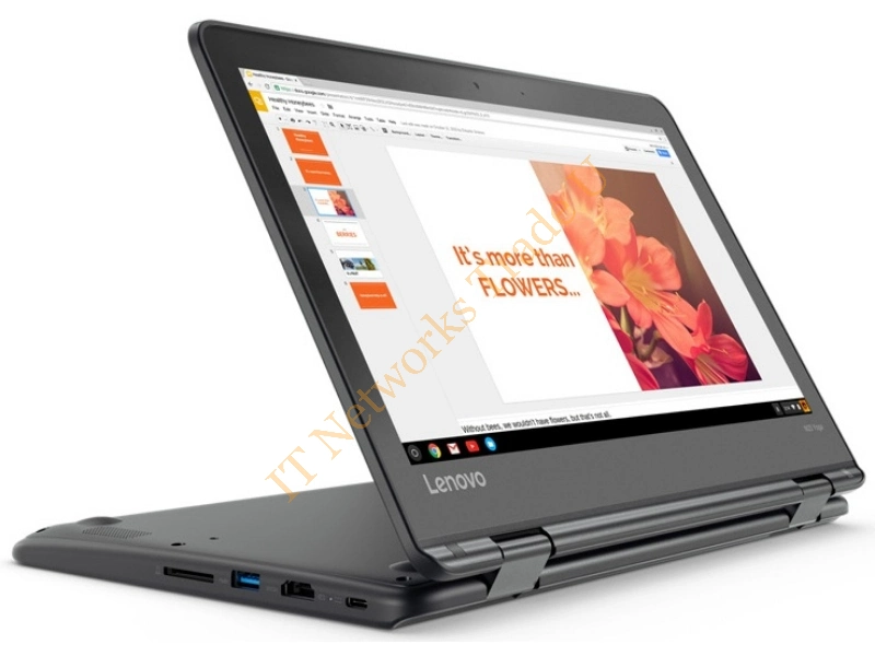 Lenovo N23 Yoga 2.1GHz MTK 8173C 11.6" 1366 x 768pixels Touchscreen Black Chromebook Laptop System